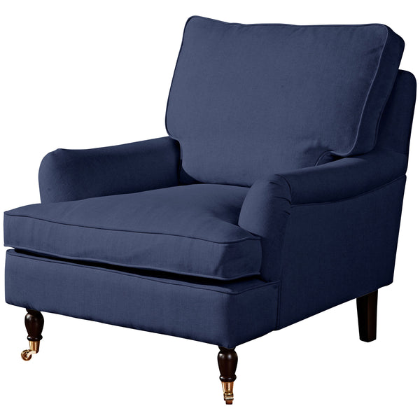 Fauteuil Max Winzer Passion bleu foncé