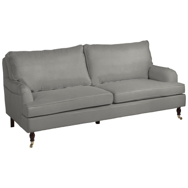 Max Winzer Sofa 3-Sitzer (2-geteilt) Passion hellgrau