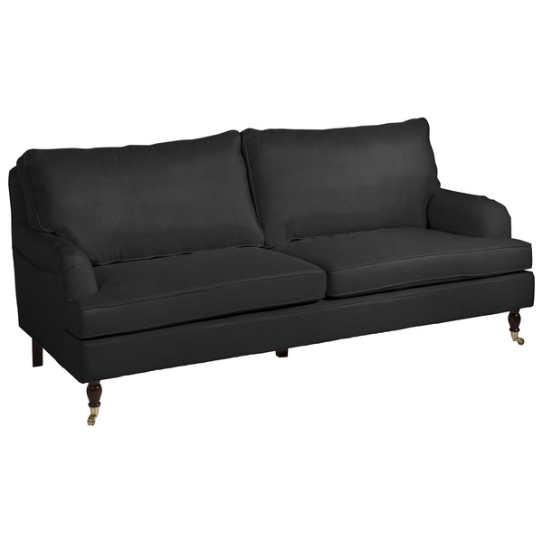 Max Winzer Sofa 3-Sitzer (2-geteilt) Passion schwarz