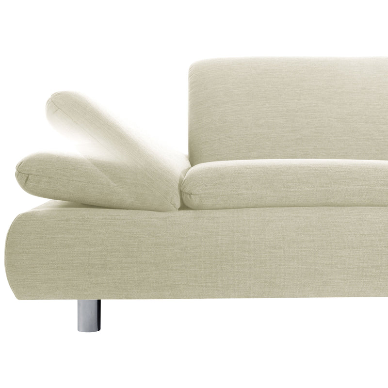 Max Winzer Sofa 2,5-Sitzer links mit Ecksofa rechts Prag creme