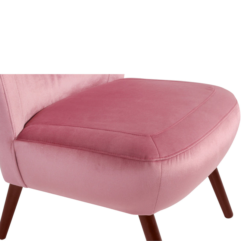 Fauteuil Max Winzer Sari rosé