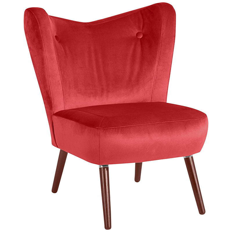 Fauteuil Max Winzer Sari rouge