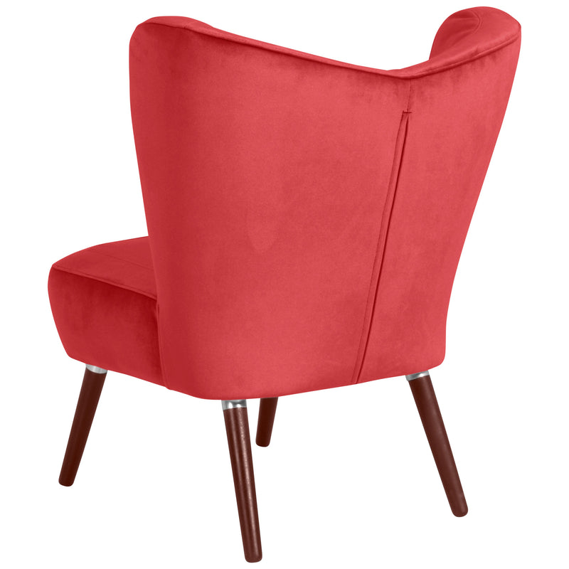 Fauteuil Max Winzer Sari rouge