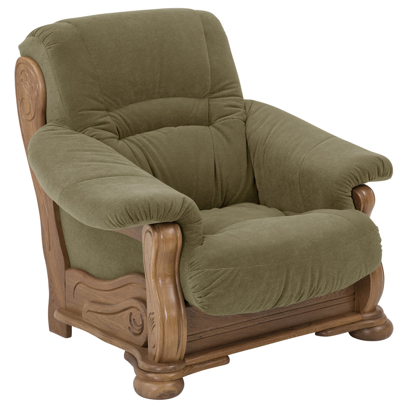 Fauteuil Max Winzer Tennessee vert