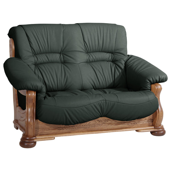 Max Winzer Sofa 2-Sitzer Tennessee dunkelgrün