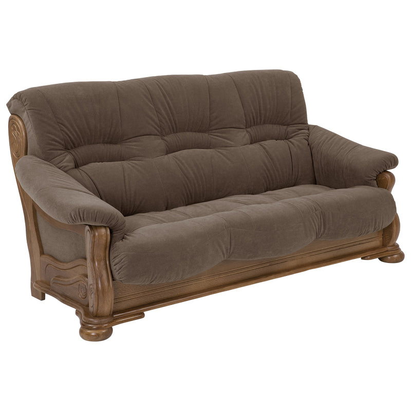 Max Winzer Sofa 3-Sitzer Tennessee braun