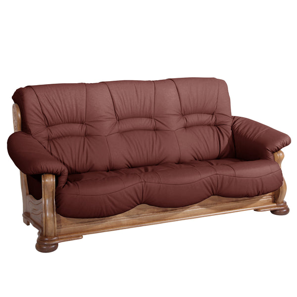 Max Winzer Sofa 3-Sitzer Tennessee rot