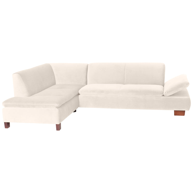 Max Winzer Ecksofa links mit Sofa 2,5-Sitzer rechts Terrence creme