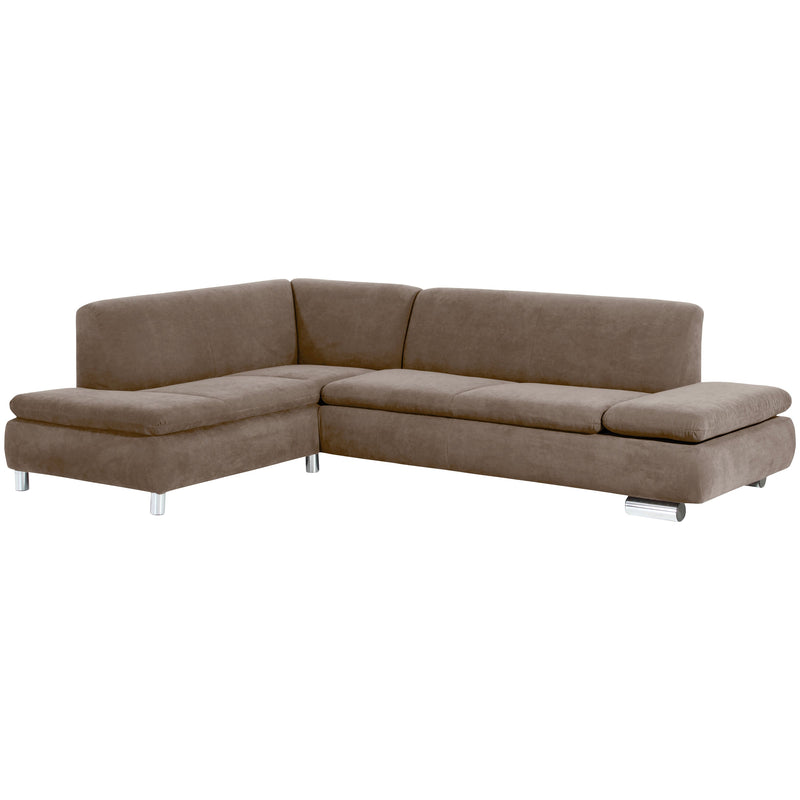 Max Winzer Ecksofa links mit Sofa 2,5-Sitzer rechts Terrence sahara