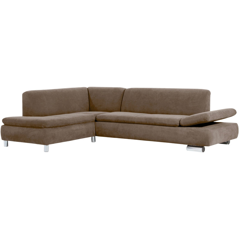 Max Winzer Ecksofa links mit Sofa 2,5-Sitzer rechts Terrence sahara