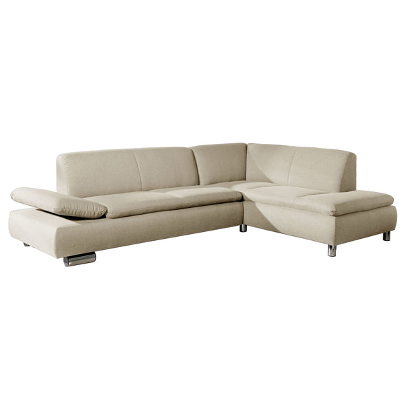 Max Winzer Sofa 2,5-Sitzer links mit Ecksofa rechts Terrence beige