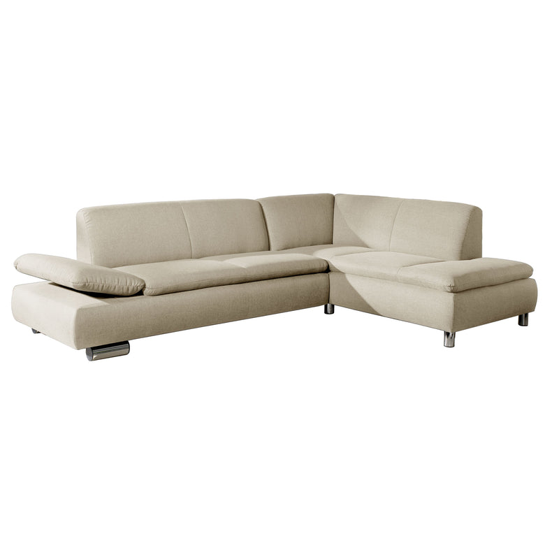 Max Winzer Sofa 2,5-zits links met hoekbank rechts Terrence beige