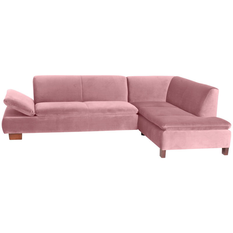 Max Winzer Sofa 2,5-Sitzer links mit Ecksofa rechts Terrence rosé