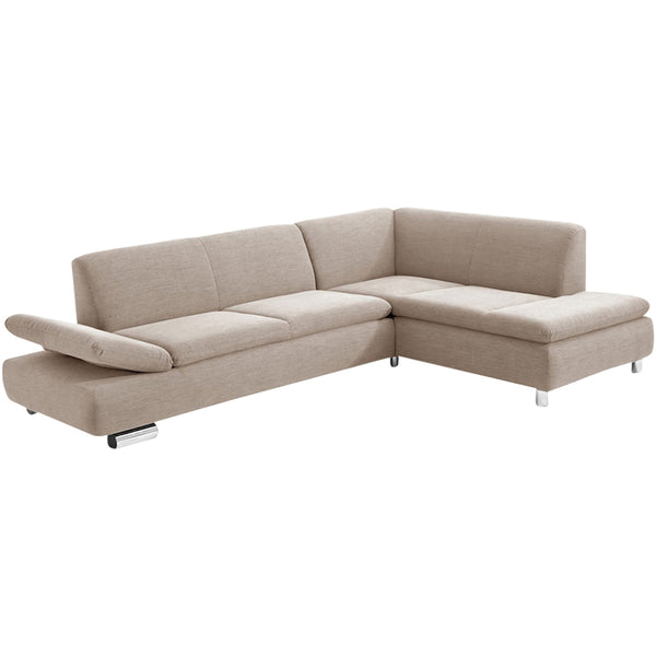 Max Winzer Sofa 2,5-Sitzer links mit Ecksofa rechts Terrence sand