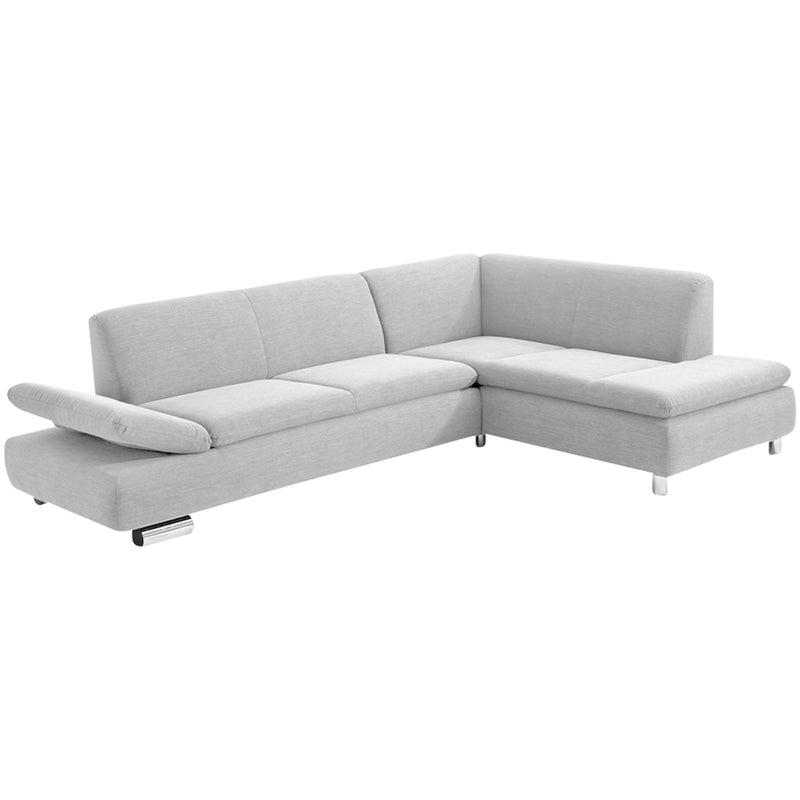 Max Winzer Sofa 2,5-zits links met hoekbank rechts Terrence zilver