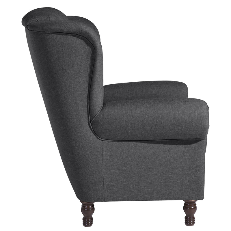 Max Winzer Wingback Chair Vary grafiet