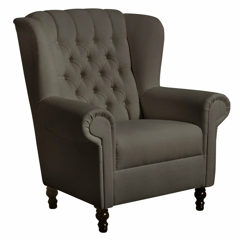 Max Winzer wingback stoel Vary chocolade