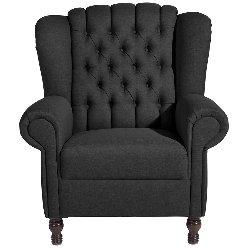 Max Winzer Wingback Stoel Vary Zwart