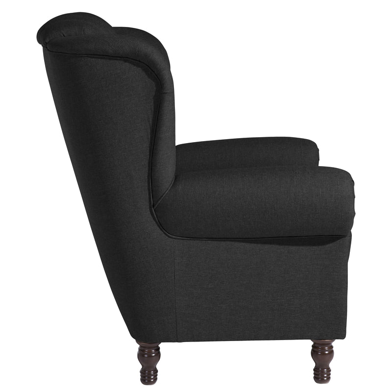 Max Winzer Wingback Stoel Vary Zwart