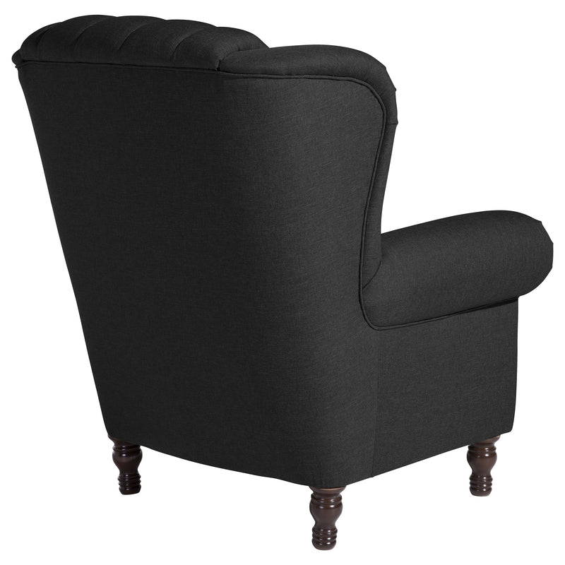 Max Winzer Wingback Stoel Vary Zwart