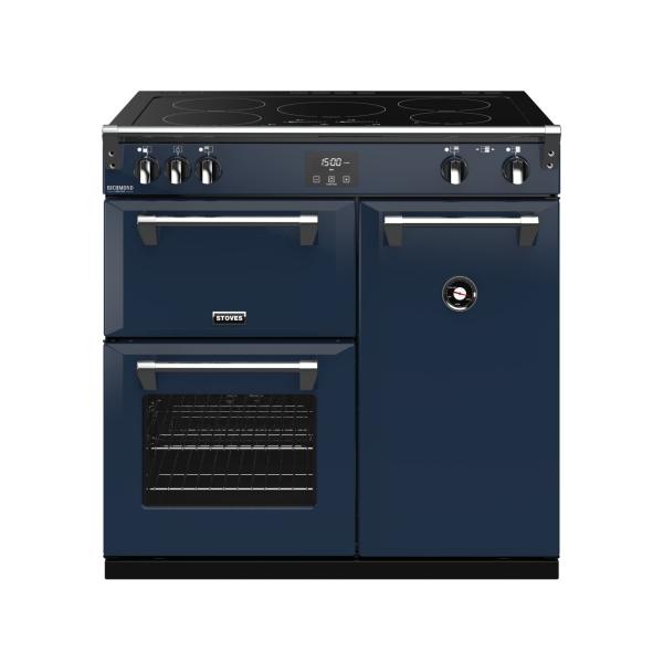 STOVES RICHMOND Deluxe S900 EI INDUKTION CB Midnight Blue