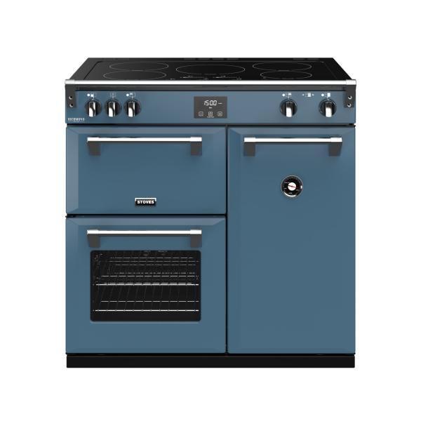 POÊLES RICHMOND Deluxe S900 EGG INDUCTION CB Thunder Blue 