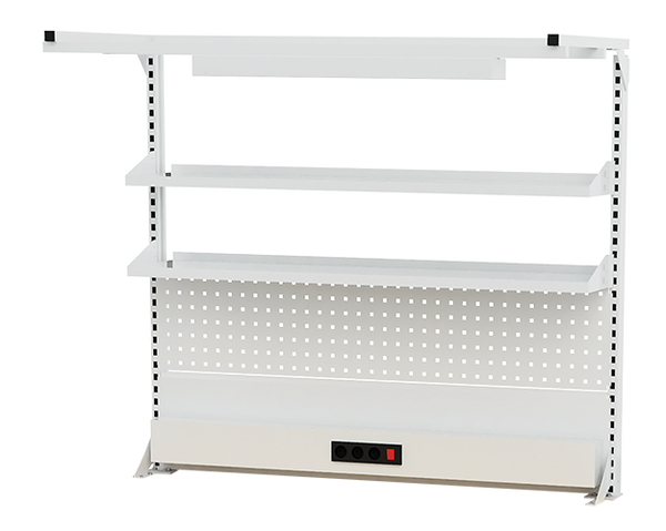 Werkbankaufbau einzeln, BxH 2000x1250 mm