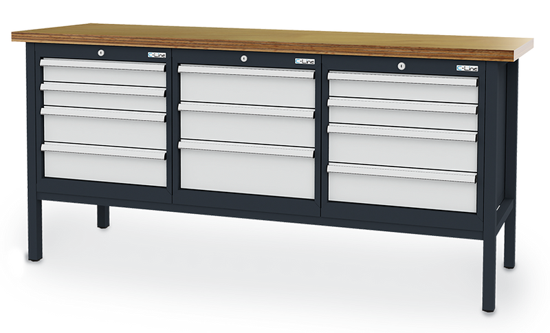 Kastenwerkbank, BxTxH 2000x600x960 mm