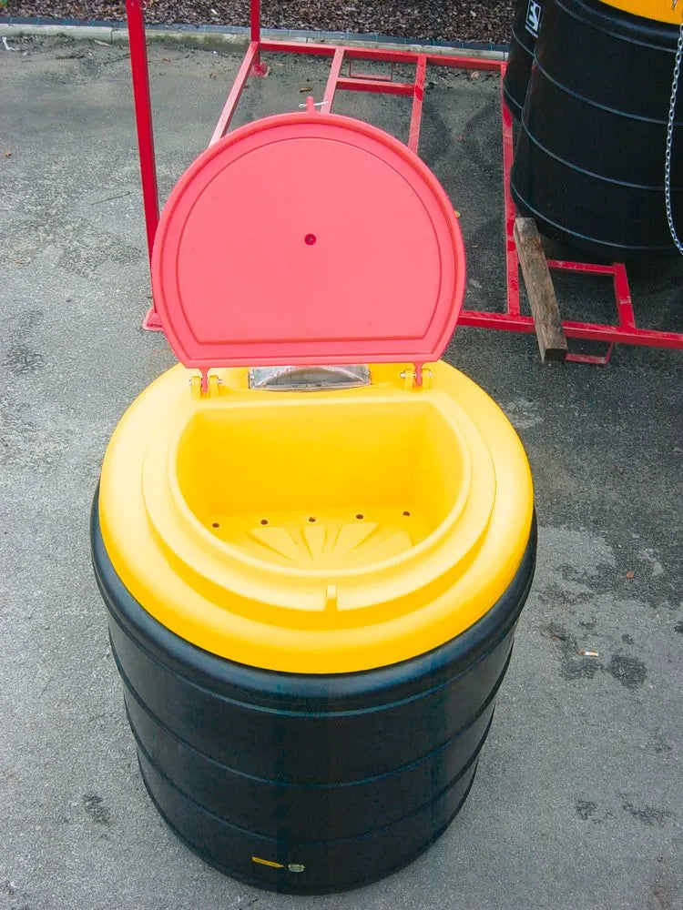 Réservoir de collecte DENIOS en polyéthylène, à double paroi, volume de 500 litres 