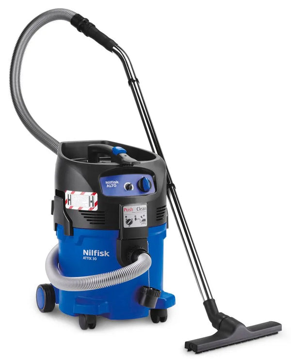 Aspirateur de sécurité DENIOS type 751-11 aspirateur de sécurité pour l'industrie métallurgique S 540-amiante, puissance maximale 1200 W, capacité du réservoir 30 litres 