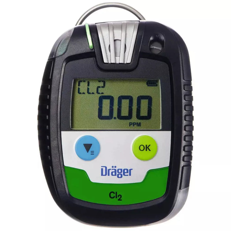 DENIOS Dräger gasdetector Pac 8000 Cl2, voor chloorgas, 0 - 20 ppm 