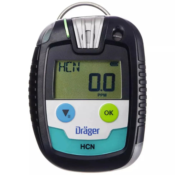 DENIOS Dräger gasdetector Pac 8000 Hcn, voor waterstofcyanide (waterstofcyanide), 0 - 50 ppm 