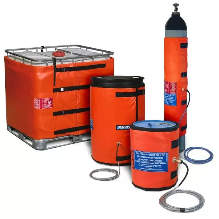 DENIOS Heizmantel Für 60-liter-fässer, T4 Ex-schutz, 1100 - 1250 Mm, 130 Watt