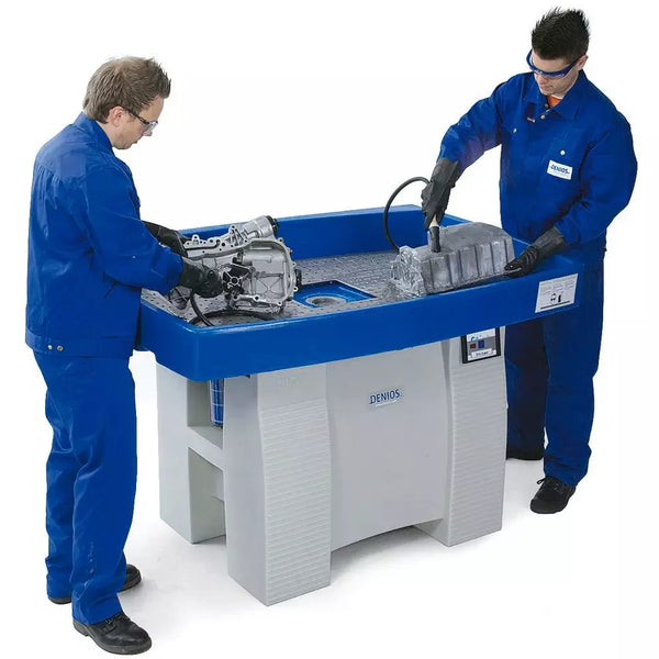 DENIOS Safety Cleaner L800, Teilewaschgerät Für Kaltreiniger, Mit Extra Grossem Becken