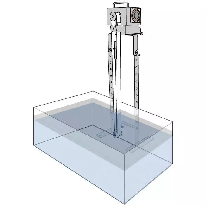 DENIOS Skimmer, Eintauchtiefe 575 Mm