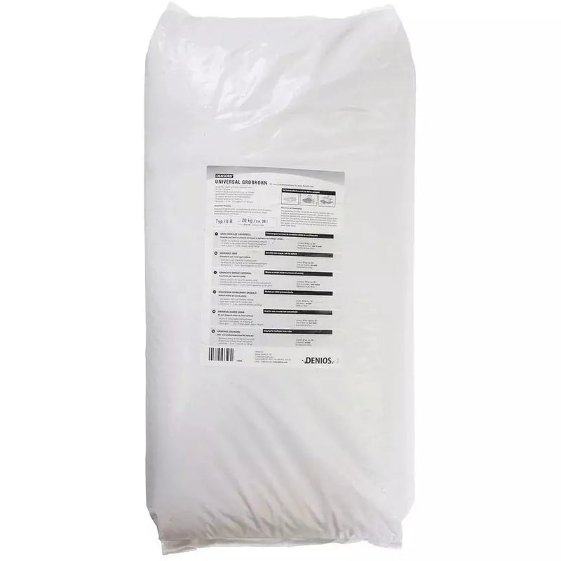 DENIOS Densorb Granulat, Ölbinder Universal-grobkorn, Nicht Brennbar, Inert, 1 Palette, 36 Sack À 20 Kg