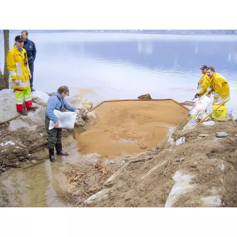 DENIOS Granulat Oel-kleen Öko-sorb, Ölbinder Aus Naturfaser, Schwimmfähig, 1 Palette, 36 Sack À 50 L