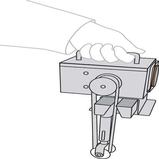 DENIOS Skimmer, Eintauchtiefe 420 Mm