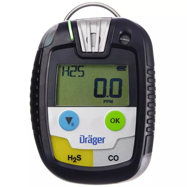 DENIOS Dräger gasdetector Pac 8500 H2s/co, met dubbele sensor, voor waterstofsulfide / koolmonoxide 