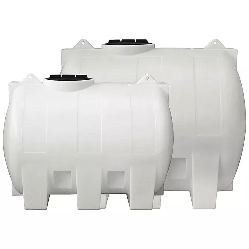 DENIOS Horizontaltank Aus Polyethylen (Pe), 3000 Liter Volumen, Natur-transparent