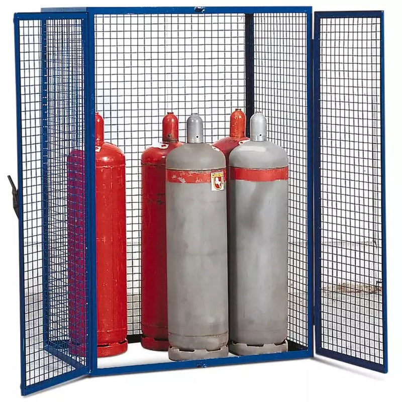 Armoire à bouteilles de gaz DENIOS Gf 8.18 avec porte à 2 battants 