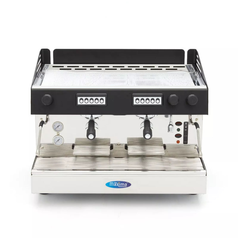 MAXIMA Gastro Espressomaschine - 2 Kolben - 360 Tassen pro Stunde