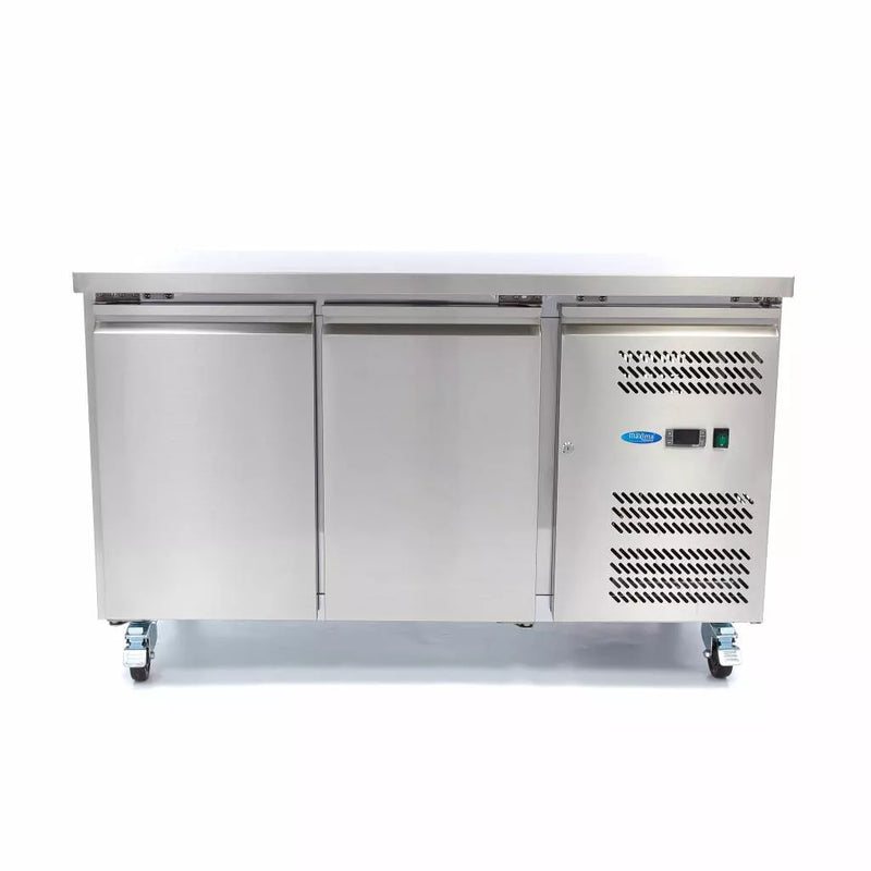 MAXIMA Gastro Kühltisch - 314 l - 136 cm - 2 Türen