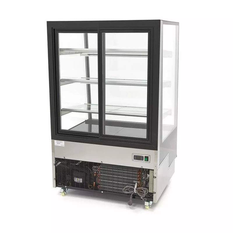 MAXIMA Gastro Kühlschrank - 400 l - 90 cm - auf Rädern