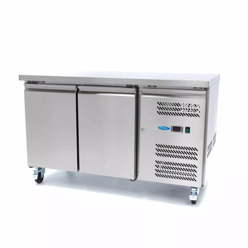 MAXIMA Gastro Kühltisch - 314 l - 136 cm - 2 Türen