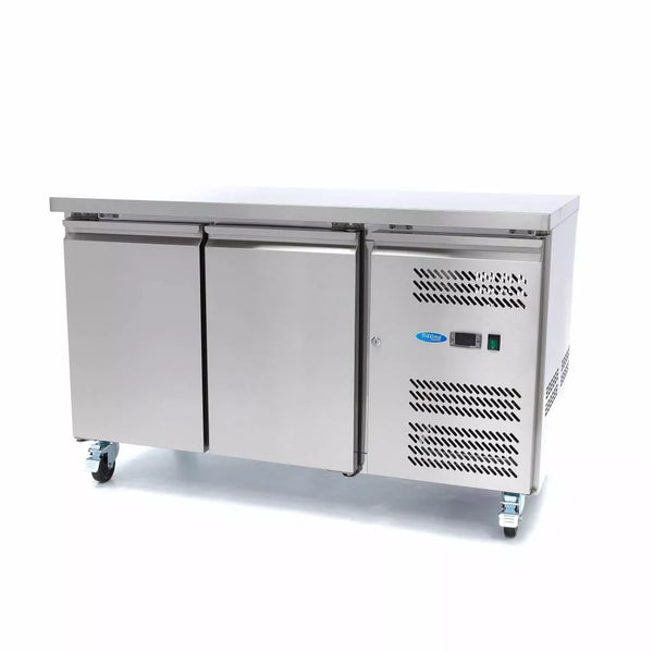 MAXIMA Gastro Koeltafel - 314 l - 136 cm - 2 deuren