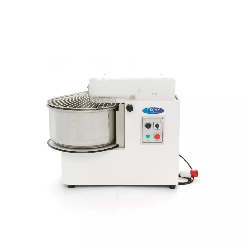 MAXIMA Gastro Teigmischer - 50 l - 30 kg Teig - 2 Geschwindigkeiten - Abnehmbare Schüssel - 400 V