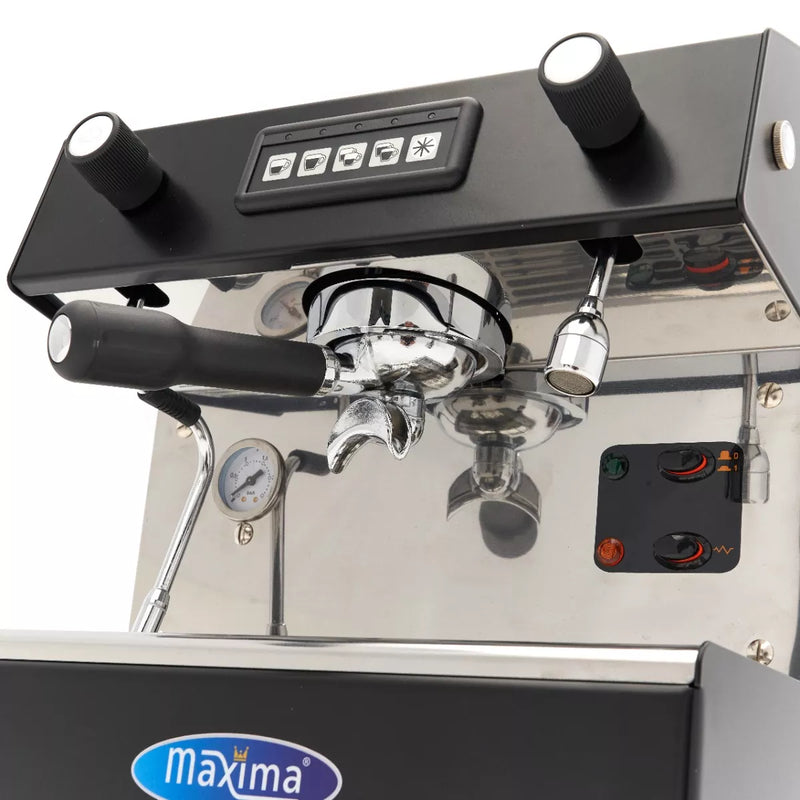 MAXIMA Gastro Espressomaschine - 1 Kolben - 180 Tassen pro Stunde