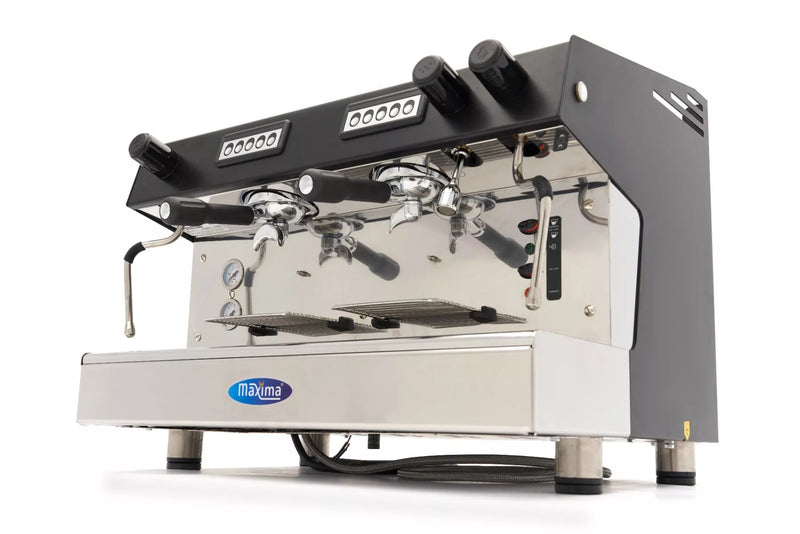 MAXIMA Gastro Espressomaschine - 2 Kolben - 360 Tassen pro Stunde