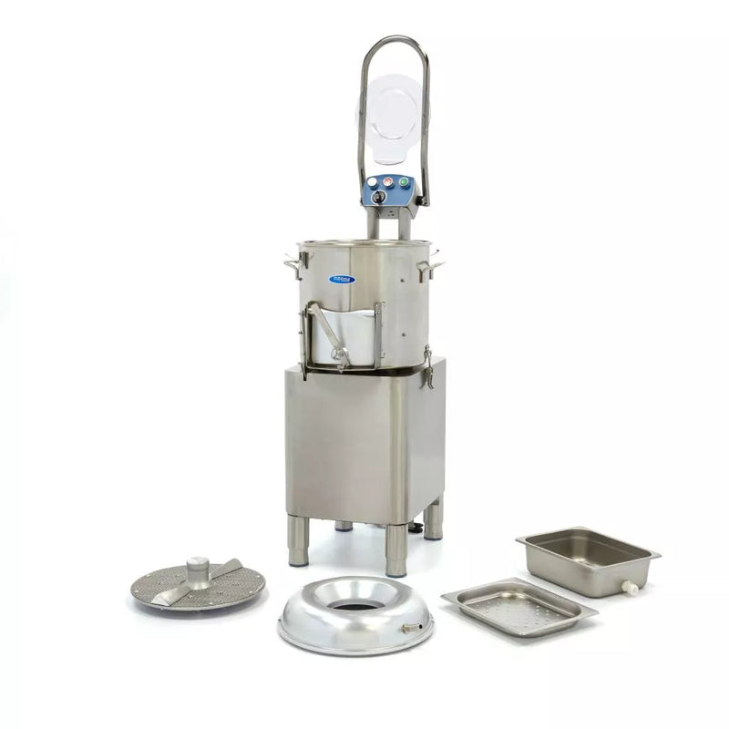 MAXIMA Gastro Kartoffelschaltmaschine - 15 kg - 300 kg/h - Eingebauter Timer